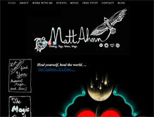 Tablet Screenshot of mattahern.com